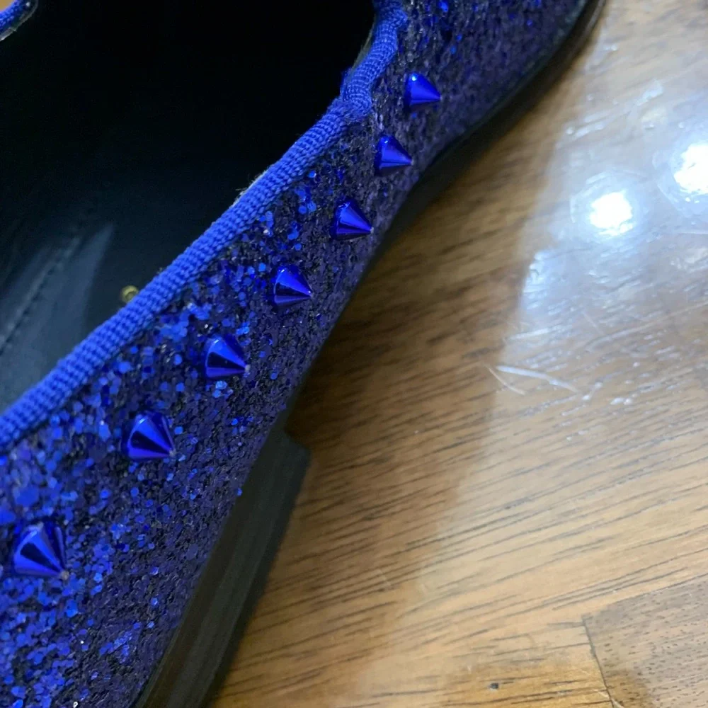 Alberto Fellini Men blue Loafers - Picture 7 of 12